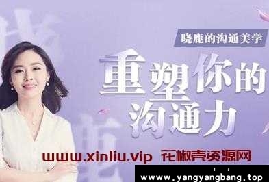 晓鹿的沟通美学《重塑你的沟通力》