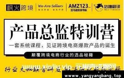 枫火跨境《产品总监特训营》学习训练资料