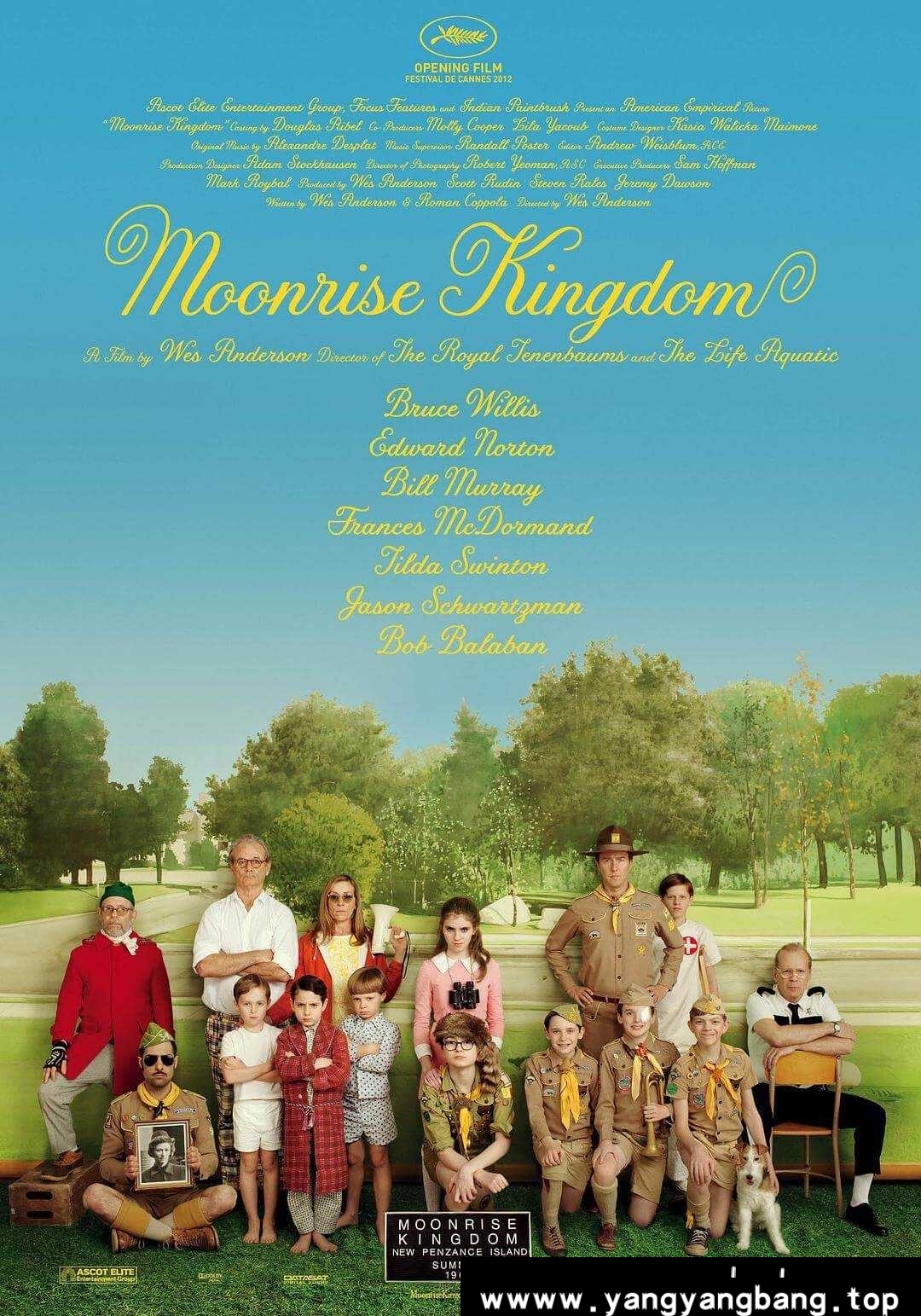 《月升王国 / 月亮王国 / 月亮升起的王国》1080P高清蓝光种子网盘下载