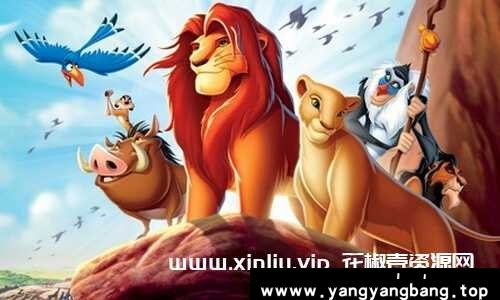 迪士尼经典动画《狮子王》三部曲