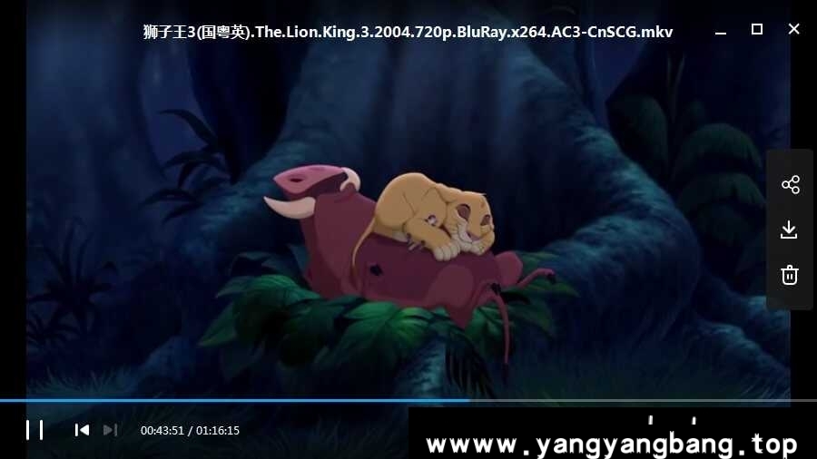 迪士尼经典动画《狮子王》三部曲