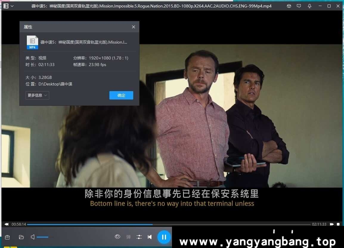 汤姆克鲁斯电影《碟中谍》全6部合集