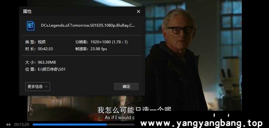 美剧《明日传奇/Legends of Tomorrow》全5季高清中英双字合集