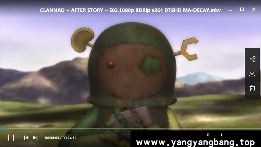 日本动漫《Clannad - After story》超清日语中字