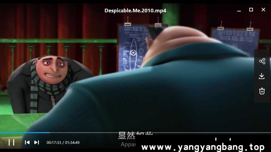 《神偷奶爸》(卑鄙的我)3部合集超清英语中字幕