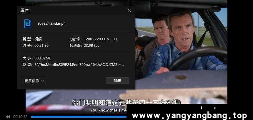 美剧《左右不逢源/中产家庭/The Middle》全9季合集