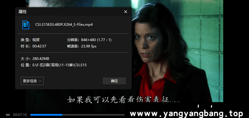 美剧《犯罪现场调查/CSI》全15季MP4视频合集