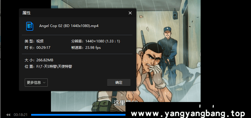 日本动漫《天使特警OVA/Angel Cop》
