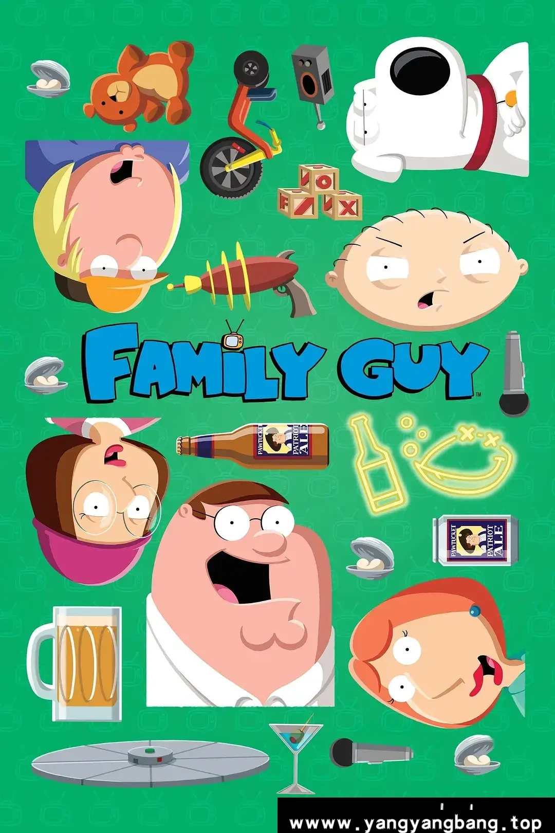 动画/动漫《恶搞之家 第二十二季/Family Guy Season 22》全集1080P超高电影清视频合集英语中字[MP4/2.57GB]百度云网盘下载，英语发音中文字幕，已做压缩处理，百度网盘下载后解压使用，文件大小2.57GB。