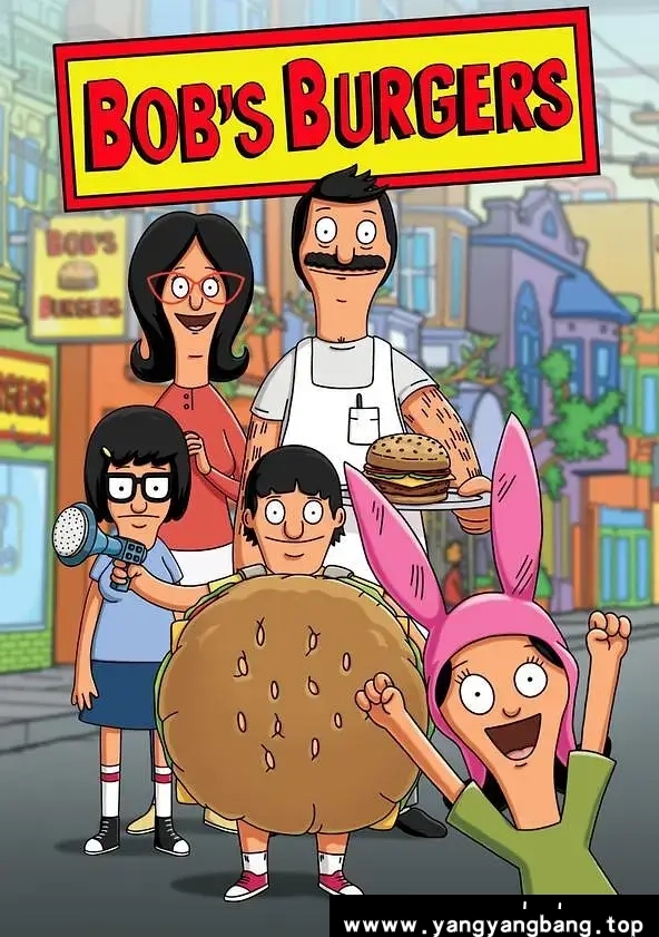 动画/动漫《开心汉堡店/Bob's Burgers Season》全1-14季1080P超高清电影视频英语中字[MP4/50.91GB]百度云网盘下载，英语发音中文字幕，14季更新到9集，已做压缩处理，百度网盘下载后解压使用，文件大小50.91GB。