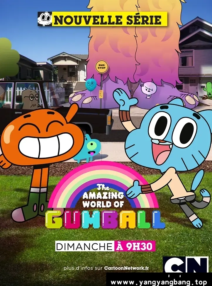 动画/动漫《阿甘妙世界/The Amazing World of Gumball》全1-6季+编年+重置+等待+年鉴1080P超高清电影视频合集英音中字[MP4/31.42GB]云网盘下载，英语发音中文字幕，康复中心版已做压缩处理，云网盘下载后解压使用，文件大小31.42GB。