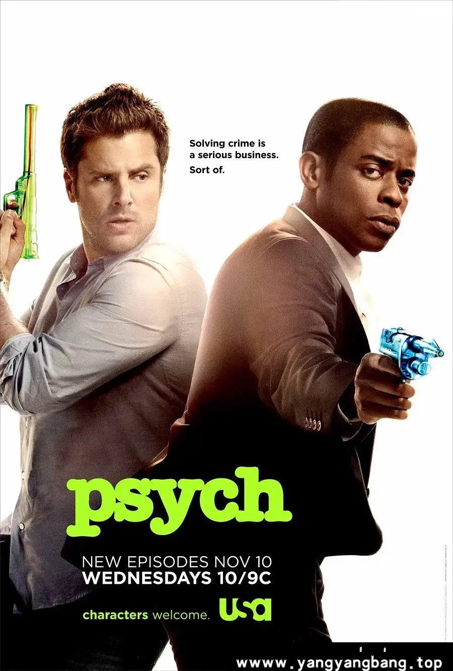 美剧《灵异妙探/追灵妙探(Psych)》全1-8季高清电影视频合集英音中字[MP4/27.35GB]云网盘下载，英语发音中文字幕，已做压缩处理，云网盘下载后解压使用，文件大小27.35GB。