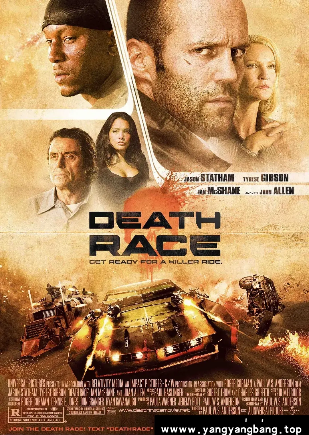 《死亡飞车 Death Race》1080P云网盘下载:极速畅享极限刺激