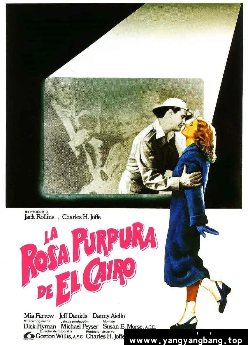 美剧《开罗紫玫瑰》电影视频英语中字[MP4/1.97GB]百度云网盘下载，英语发音中文字幕，已做压缩处理，百度网盘下载后解压使用，文件大小1.97GB。