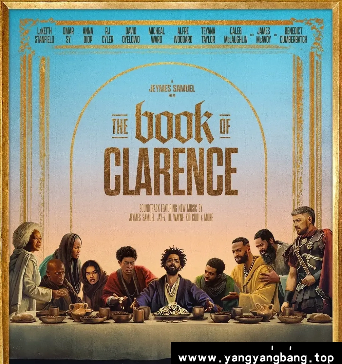 美剧《克拉伦斯之书/Book of Clarence》高清电影视频[MP4/4.98GB]百度云网盘下载，英语发音中文字幕，已做压缩处理，百度网盘下载后解压使用，文件大小4.98GB。