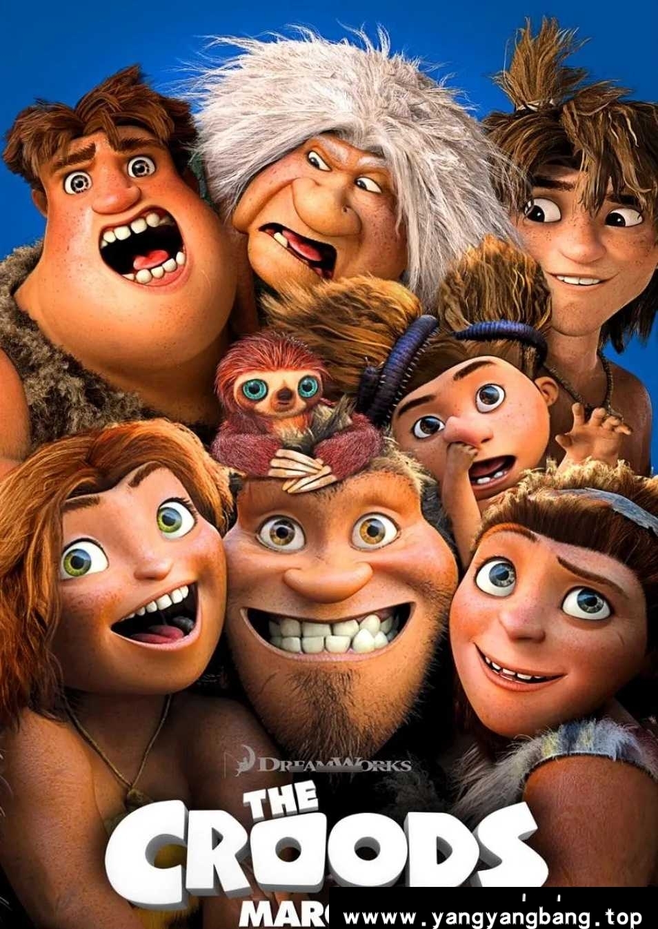 动画《疯狂原始人/The Croods(2013)》1080P[MP4/5GB]云网盘下载，已做压缩处理，云网盘下载后解压使用，文件大小5GB。
