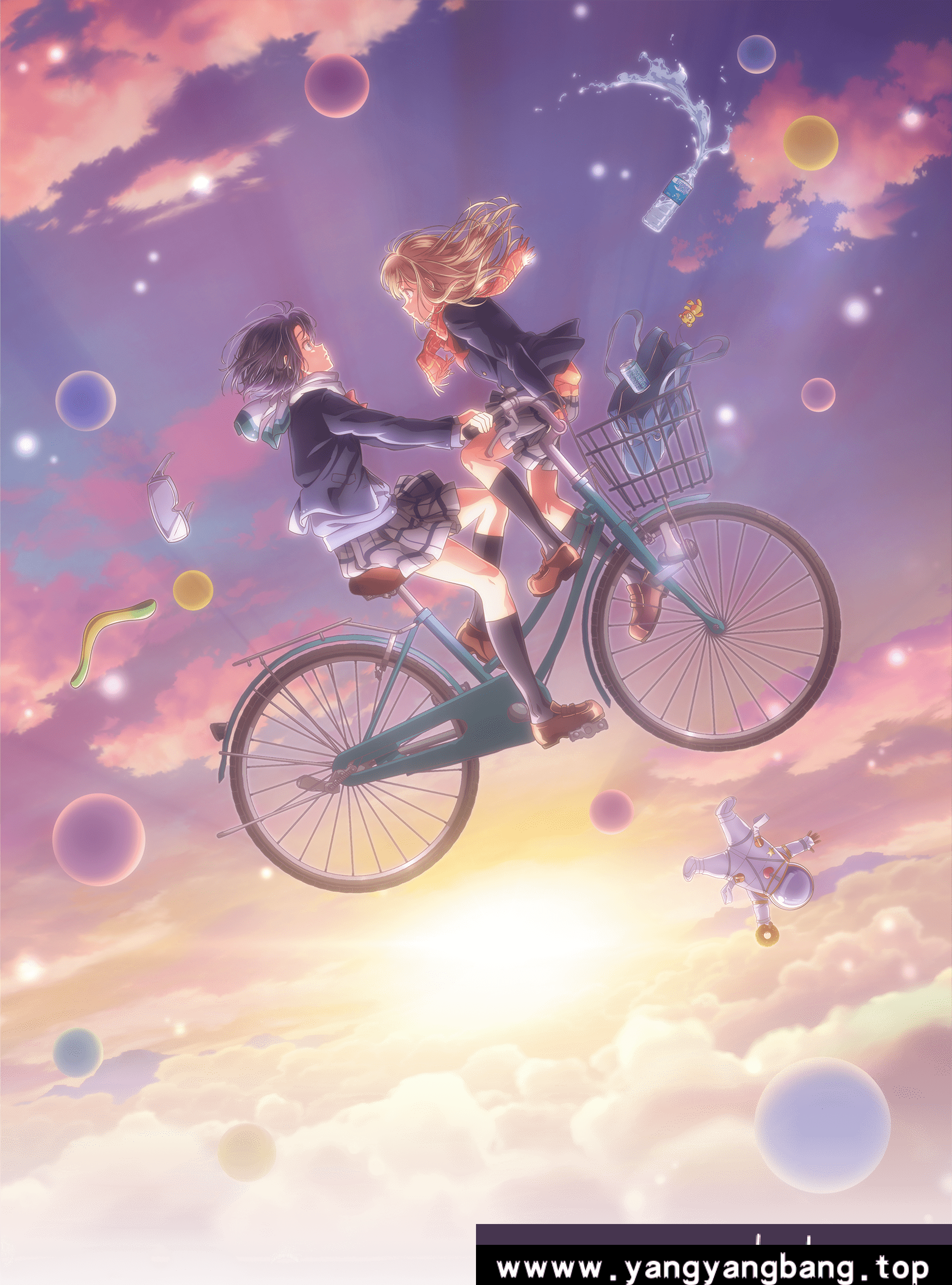 《安达与岛村/樱与抱月》全集高清视频[MP4/5GB]百度云网盘下载，已做压缩处理，百度网盘下载后解压使用，文件大小5GB。