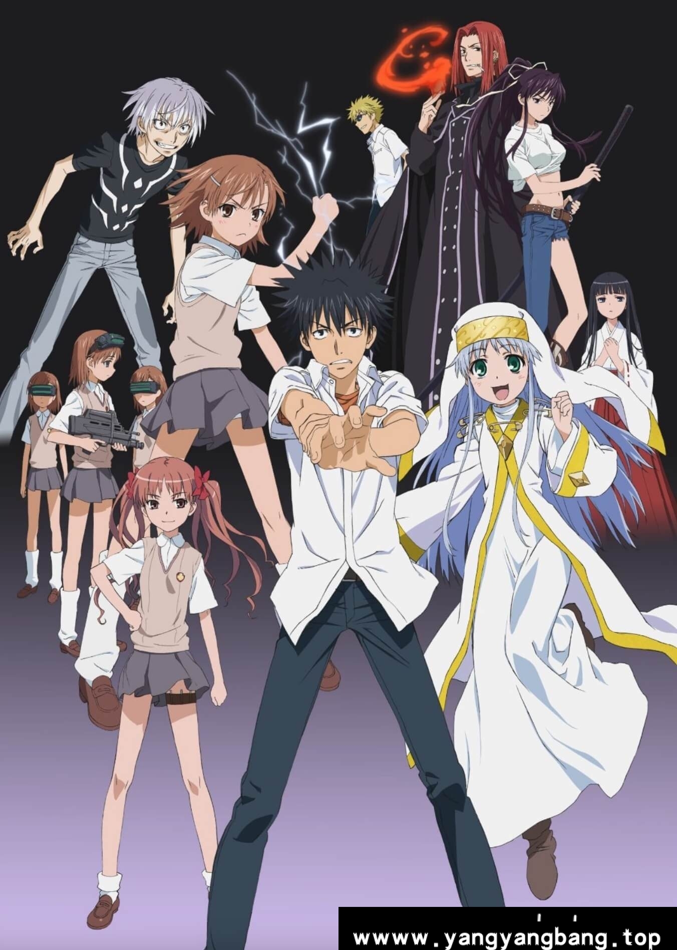 动画《魔法禁书目录/とある魔術の禁書目録》全1-3季 4K 2160P+2部剧场版云网盘下载，S1-S3 4K超清2160P收藏版 内封中文字幕 附2部剧场版，文件大小211.21GB，已做压缩处理，云网盘下载后解压使用。