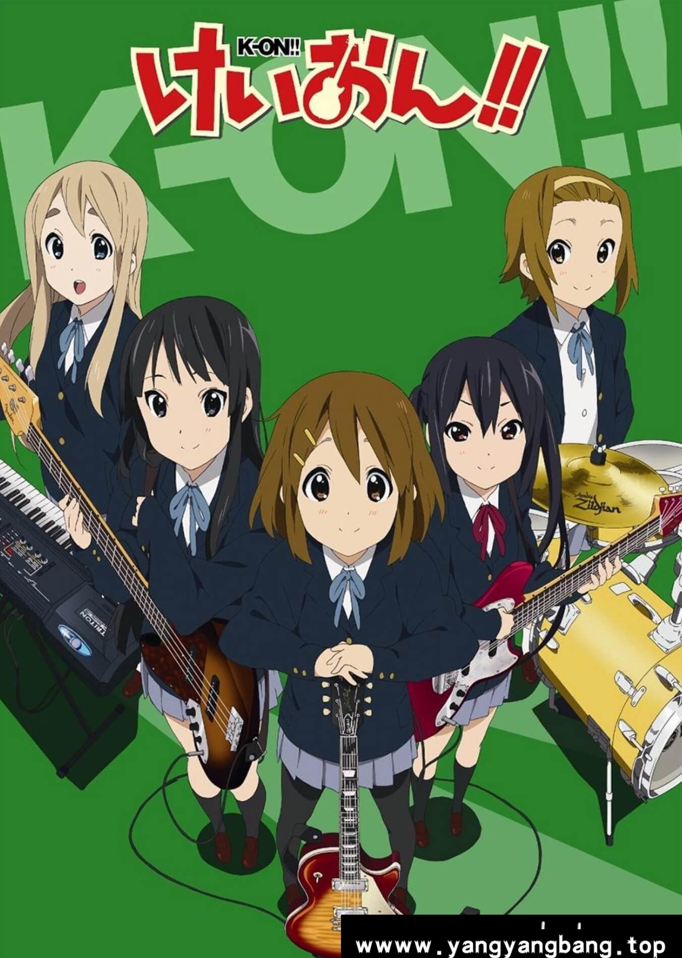 动漫/动画《轻音少女/K-On!/けいおん！》全1-2季4K+剧场版云网盘下载，4K超清2160P收藏版+剧场版 国日粤英配音，中日双字幕，文件大小103.2 GB，已做压缩处理，云网盘下载后解压使用。